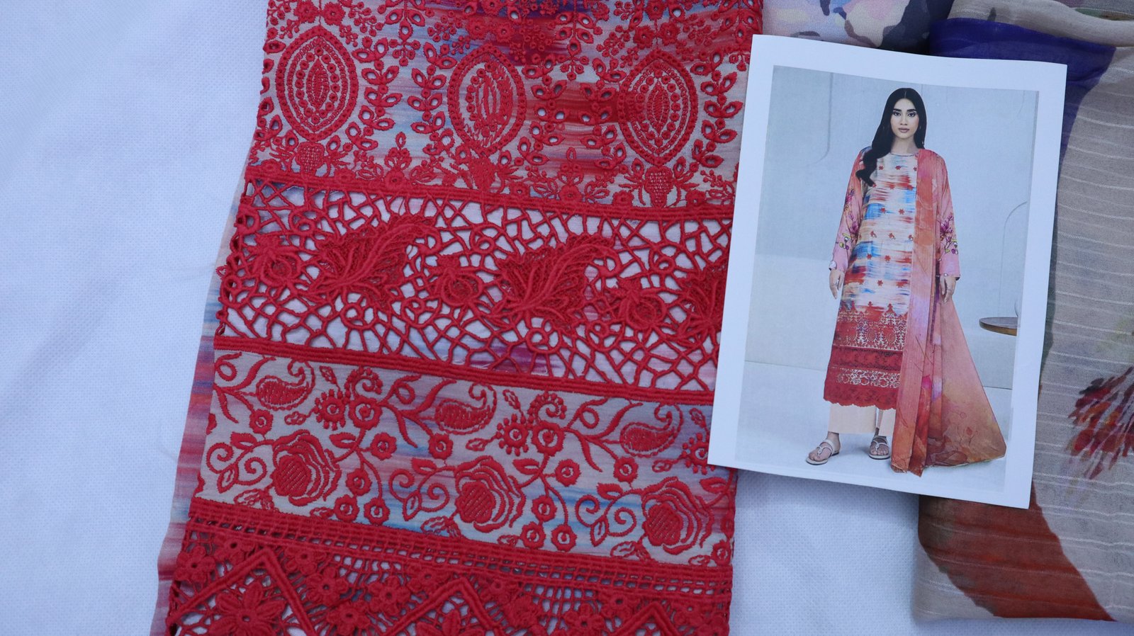PREMIUM VISCOSE EMBROIDERED