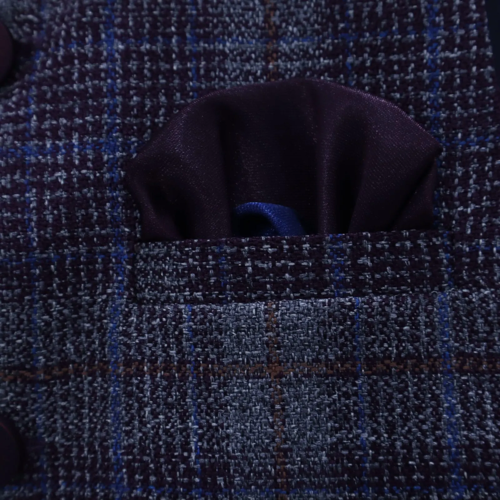 Boys Black Kurta & Plaid Waistcoat Set, available in sizes 1-5 years at MODST Lahore