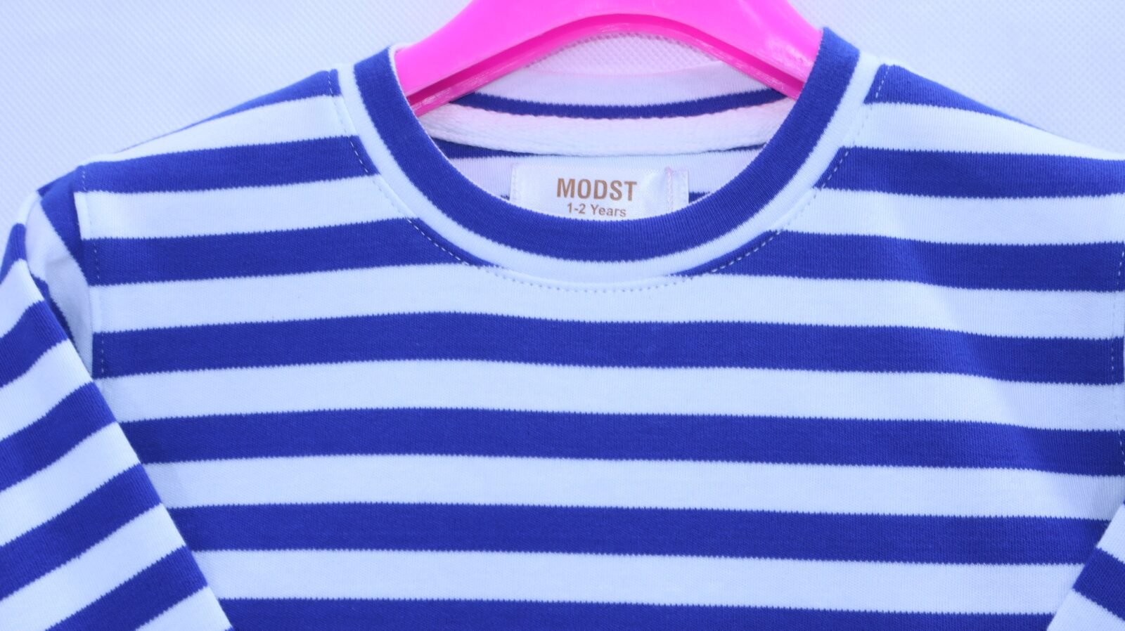Boys Navy & White Stripe Long-Sleeve Tee, sizes 1-6 years