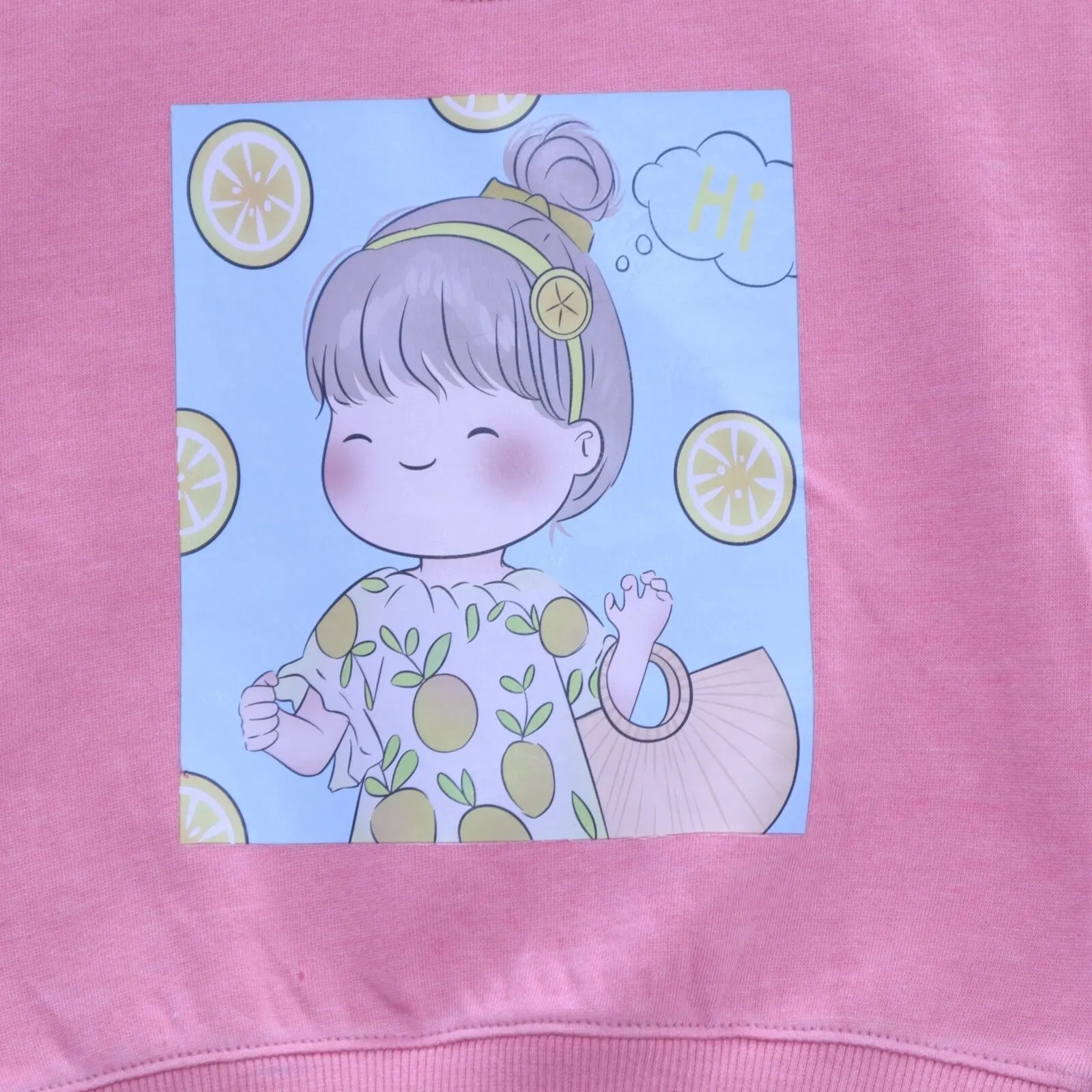 Girls Pink Graphic Track Suit, sizes 1-5 years