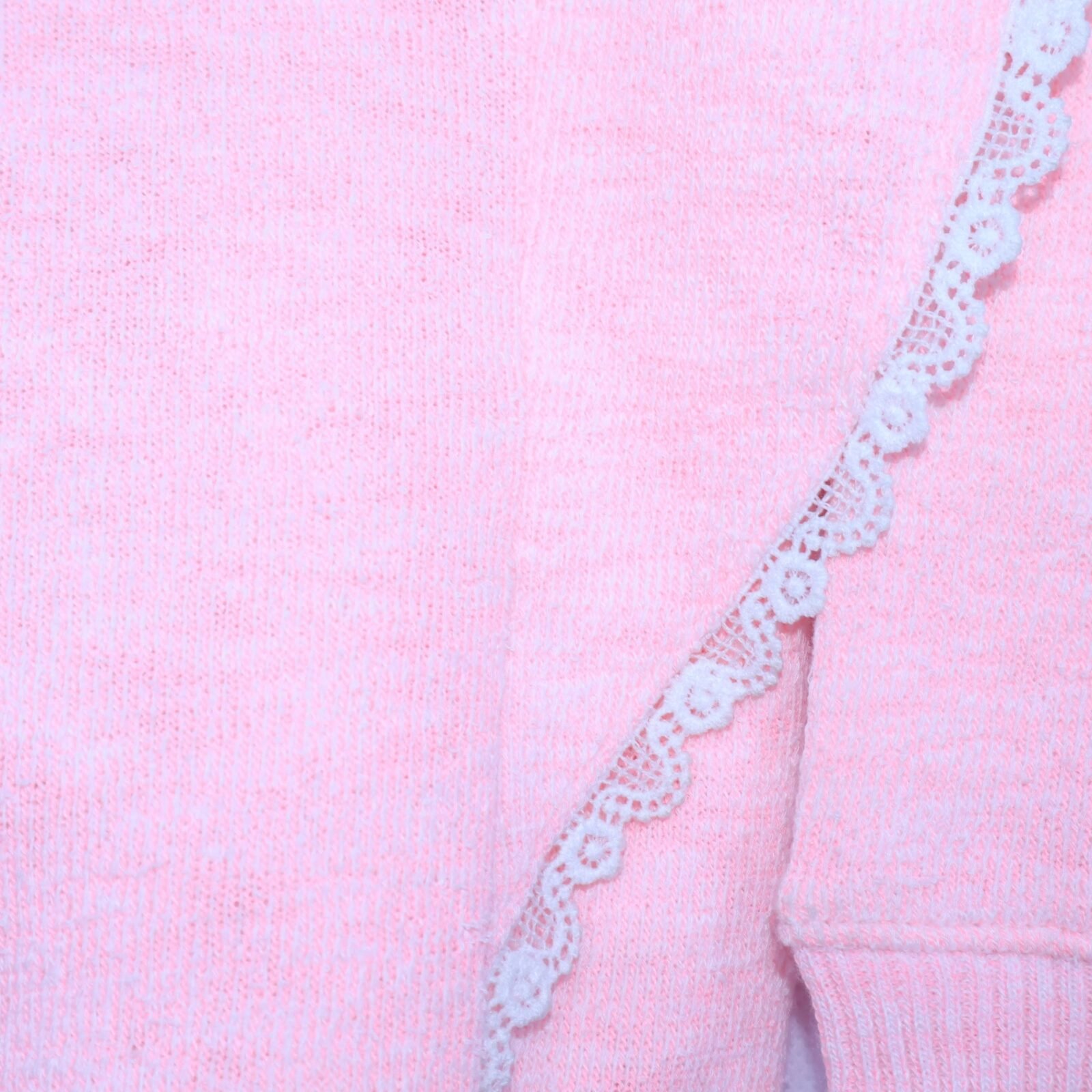Girls Pink Ruffle Knit Sweater, sizes 1-7 years