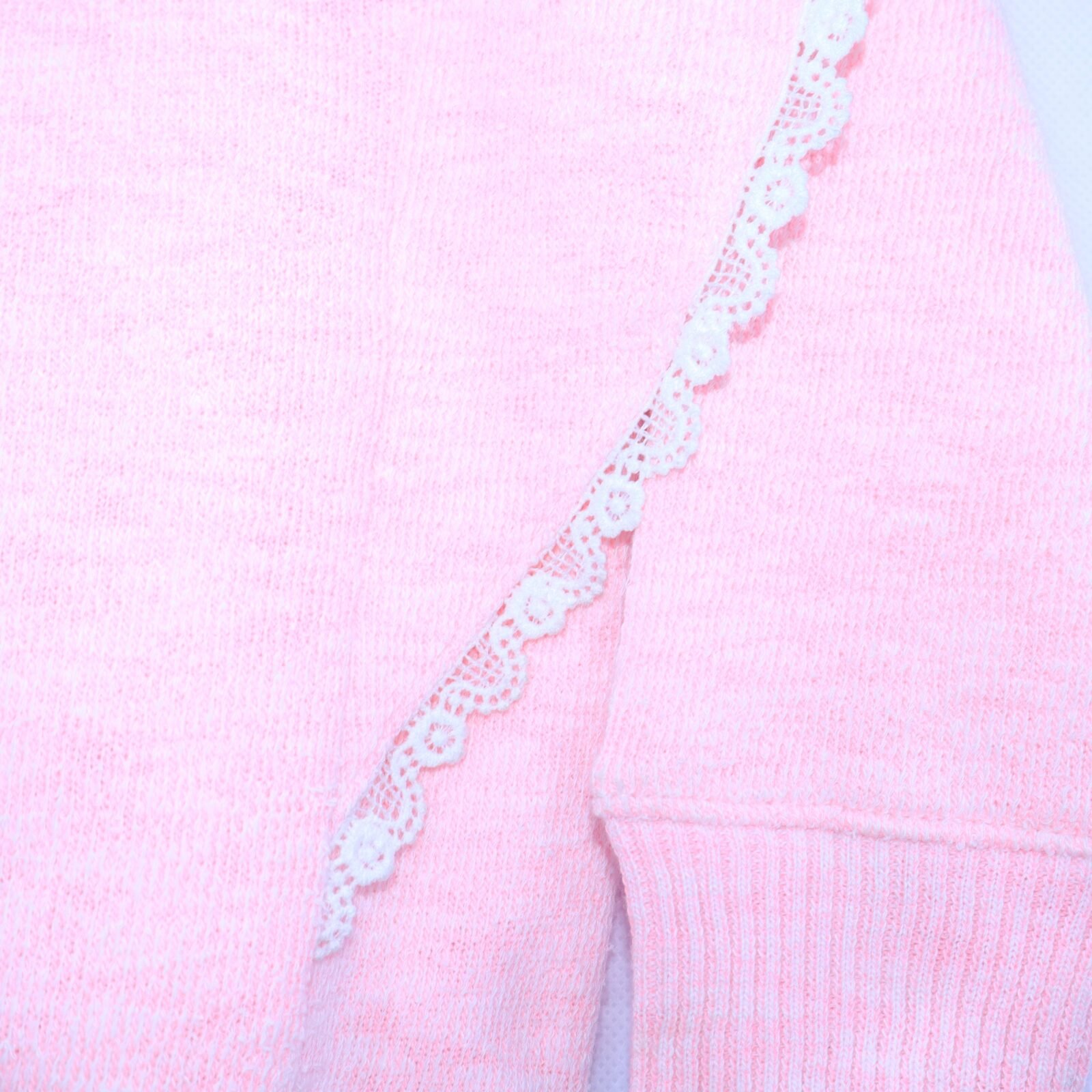 Girls Pink Ruffle Knit Sweater, available in sizes 1-7 years at MODST Lahore