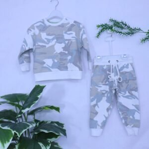 Kids Grey Camo Track Suit from MODST Kidswear