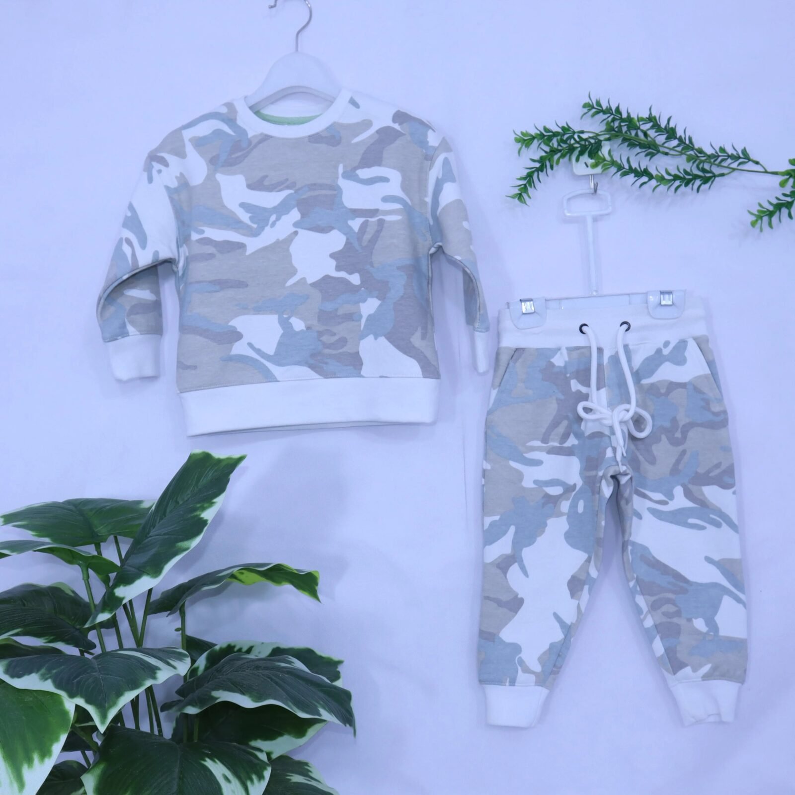 Kids Grey Camo Track Suit from MODST Kidswear