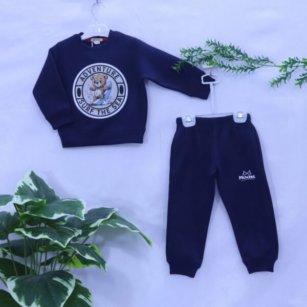 Kids Navy Bear Track Suit from MODST Kidswear